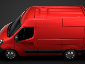 vauxhall movano l1h2 van 2020 3D 模型