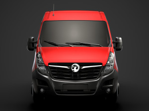 vauxhall movano l1h2 van 2020 3D 模型
