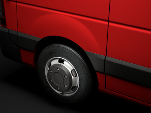 vauxhall movano l1h2 van 2020 3D 模型