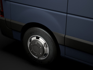 vauxhall movano l1h2 windowvan 2020 3D Model