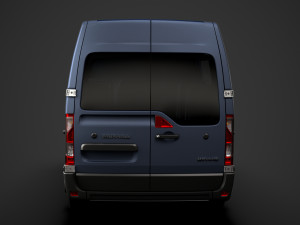 vauxhall movano l1h2 windowvan 2020 3D Model