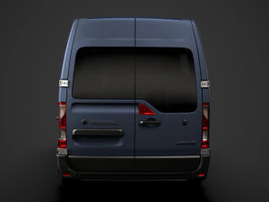 vauxhall movano l1h2 windowvan 2020 3D Model