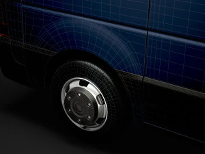 vauxhall movano l1h2 windowvan 2020 3D Model