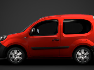 renault kangoo combi l1 2019 Modelo 3D