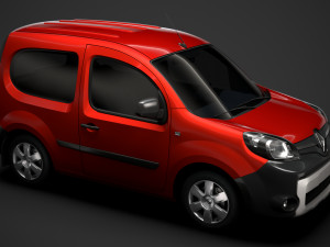 renault kangoo combi l1 2019 Modelo 3D