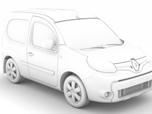 renault kangoo combi l1 2019 Modelo 3D