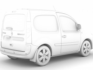 renault kangoo combi l1 2019 Modelo 3D
