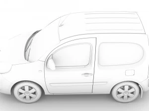 renault kangoo combi l1 2019 3D Model