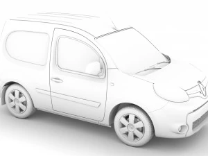 renault kangoo combi l1 2019 3D Model