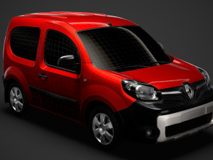 renault kangoo combi l1 2019 Modelo 3D