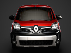 renault kangoo combi l1 2019 Modelo 3D