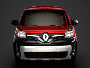 renault kangoo combi l1 2019 3D Model