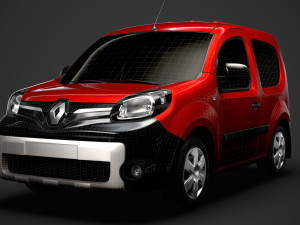 renault kangoo combi l1 2019 Modelo 3D