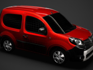 renault kangoo combi l1 2019 Modelo 3D