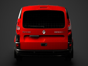 renault kangoo combi l1 2019 Modelo 3D