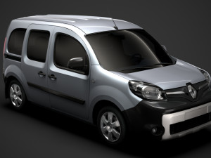 renault kangoo combi l2 2019 3D Model