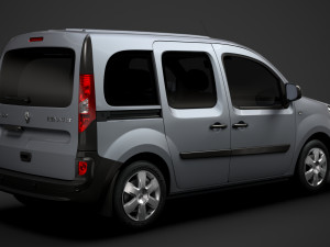 renault kangoo combi l2 2019 3D 模型