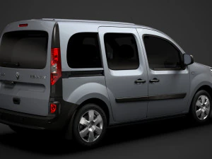 renault kangoo combi l2 2019 3D Model