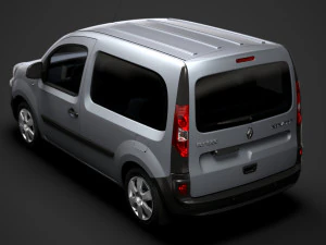renault kangoo combi l2 2019 3D Model