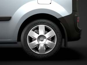renault kangoo combi l2 2019 3D 模型