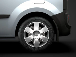 renault kangoo combi l2 2019 3D Model