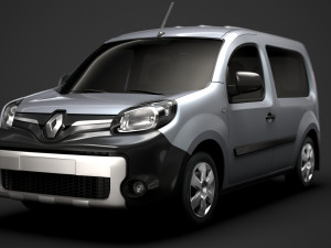renault kangoo combi l2 2019 3D 模型