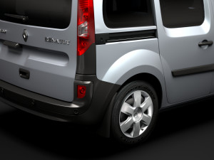 renault kangoo combi l2 2019 3D 模型