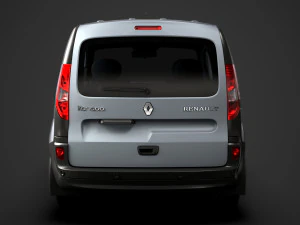 renault kangoo combi l2 2019 3D Model