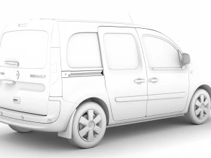 renault kangoo combi l2 2019 3D Model