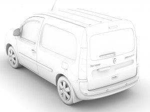 renault kangoo combi l2 2019 3D 模型