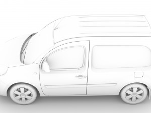 renault kangoo combi l2 2019 3D 模型