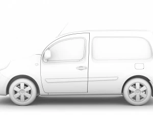 renault kangoo combi l2 2019 3D Model