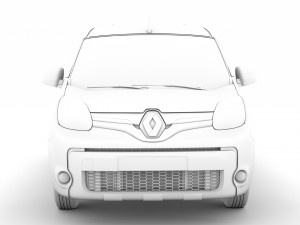 renault kangoo combi l2 2019 3D 模型