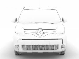 renault kangoo combi l2 2019 3D Model