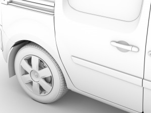 renault kangoo combi l2 2019 3D 模型
