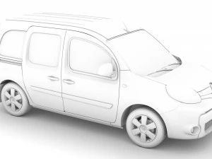 renault kangoo combi l2 2019 3D Model