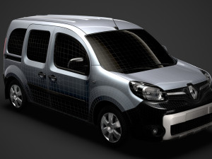 renault kangoo combi l2 2019 3D 模型