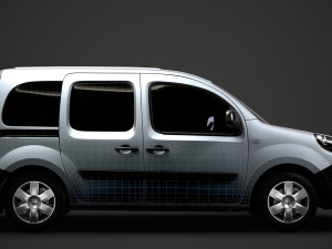 renault kangoo combi l2 2019 3D 模型