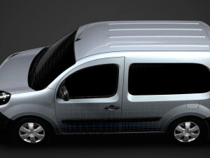 renault kangoo combi l2 2019 3D Model