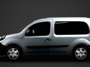 renault kangoo combi l2 2019 3D 模型