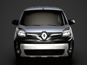 renault kangoo combi l2 2019 3D 模型
