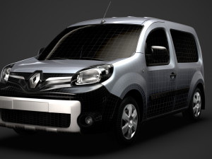 renault kangoo combi l2 2019 3D 模型