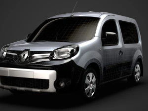renault kangoo combi l2 2019 3D Model