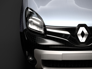 renault kangoo combi l2 2019 3D 模型