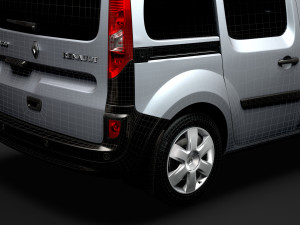 renault kangoo combi l2 2019 3D 模型