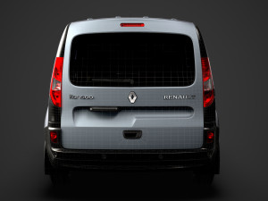 renault kangoo combi l2 2019 3D 模型
