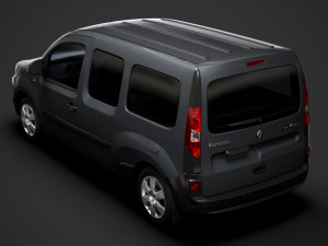 renault kangoo combi l3 2019 3D Модель