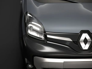 renault kangoo combi l3 2019 3D Model