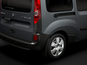 renault kangoo combi l3 2019 3D Модель