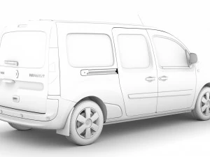 renault kangoo combi l3 2019 3D Model